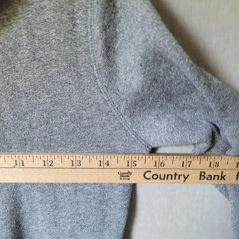 Polo Ralph Lauren Girls Dress M 8 10 Gray Fleece Toggle Neck Preppy Winter Ski